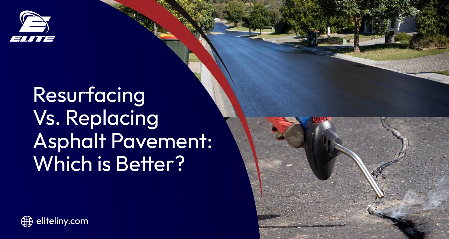 Resurfacing vs. Replacing Asphalt Pavement