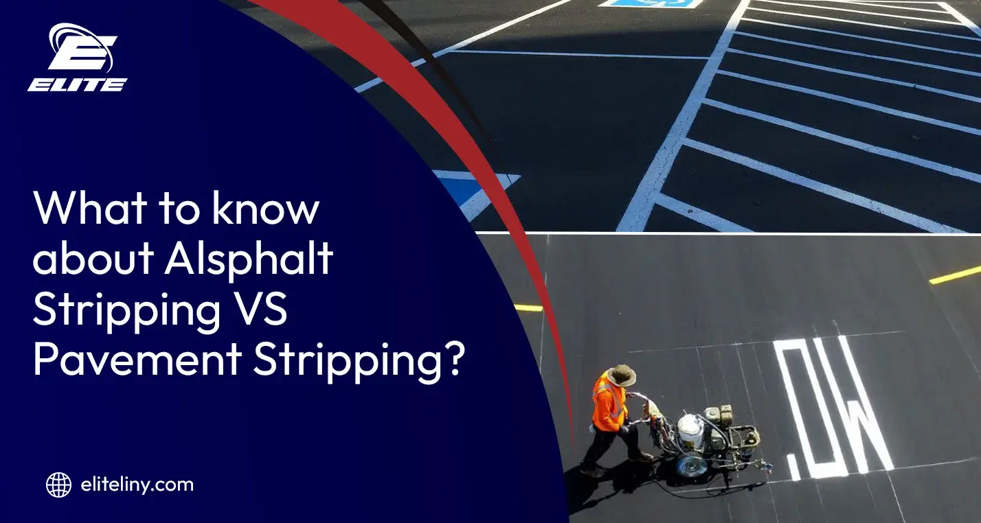 What to Know About Asphalt Stripping vs. Pavement Striping