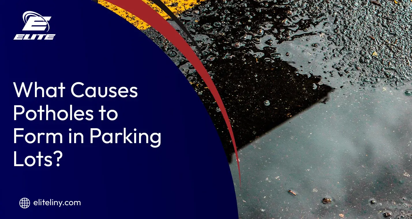 What Causes Potholes to Form in Parking Lots