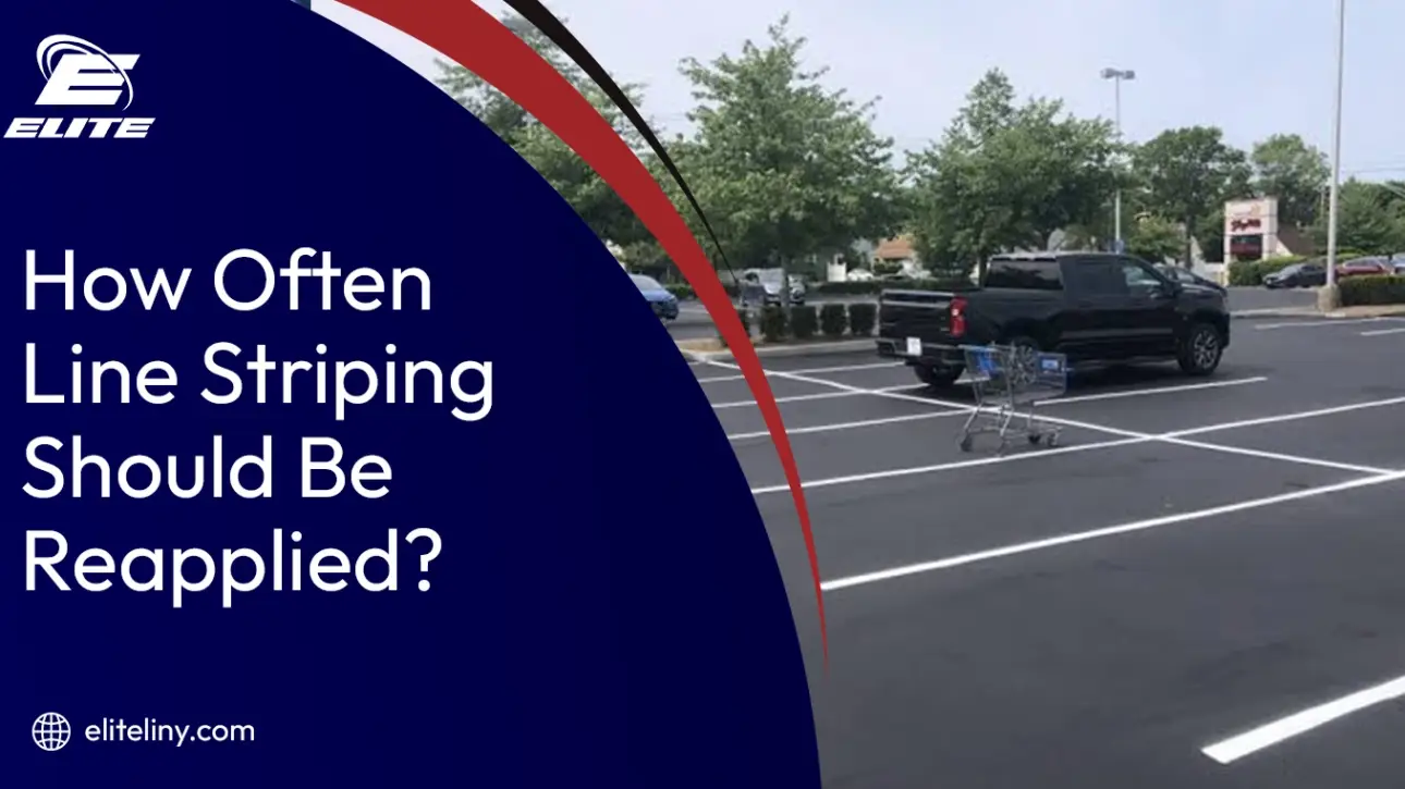How often commercial parking lots be inspected