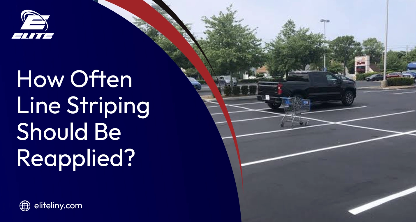 How often commercial parking lots be inspected